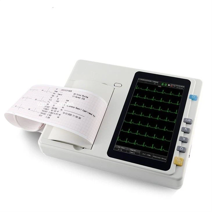 Portable 6 Channel Ecg Machine